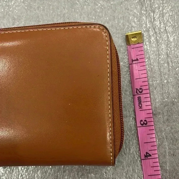 ❤️2/$80❤️Lodis Toffee Smooth Leather Purse  Wallet -NWOT - Picture 10 of 11